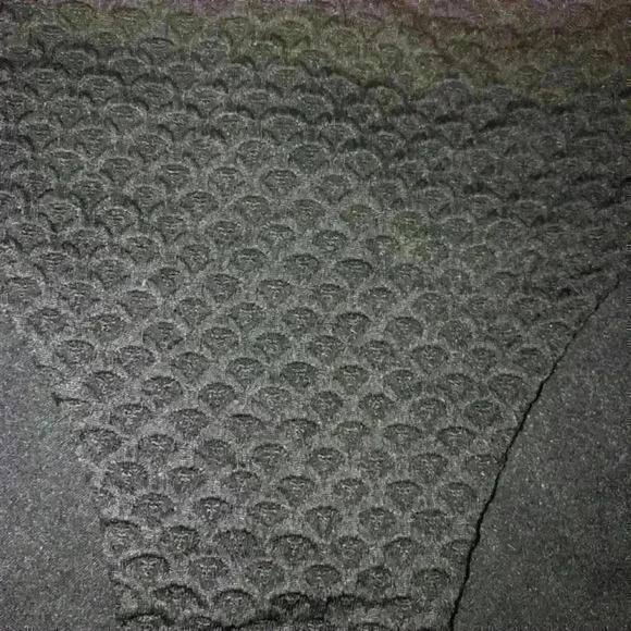 H&M black scallop print bikini bottom size 12 - Picture 2 of 4